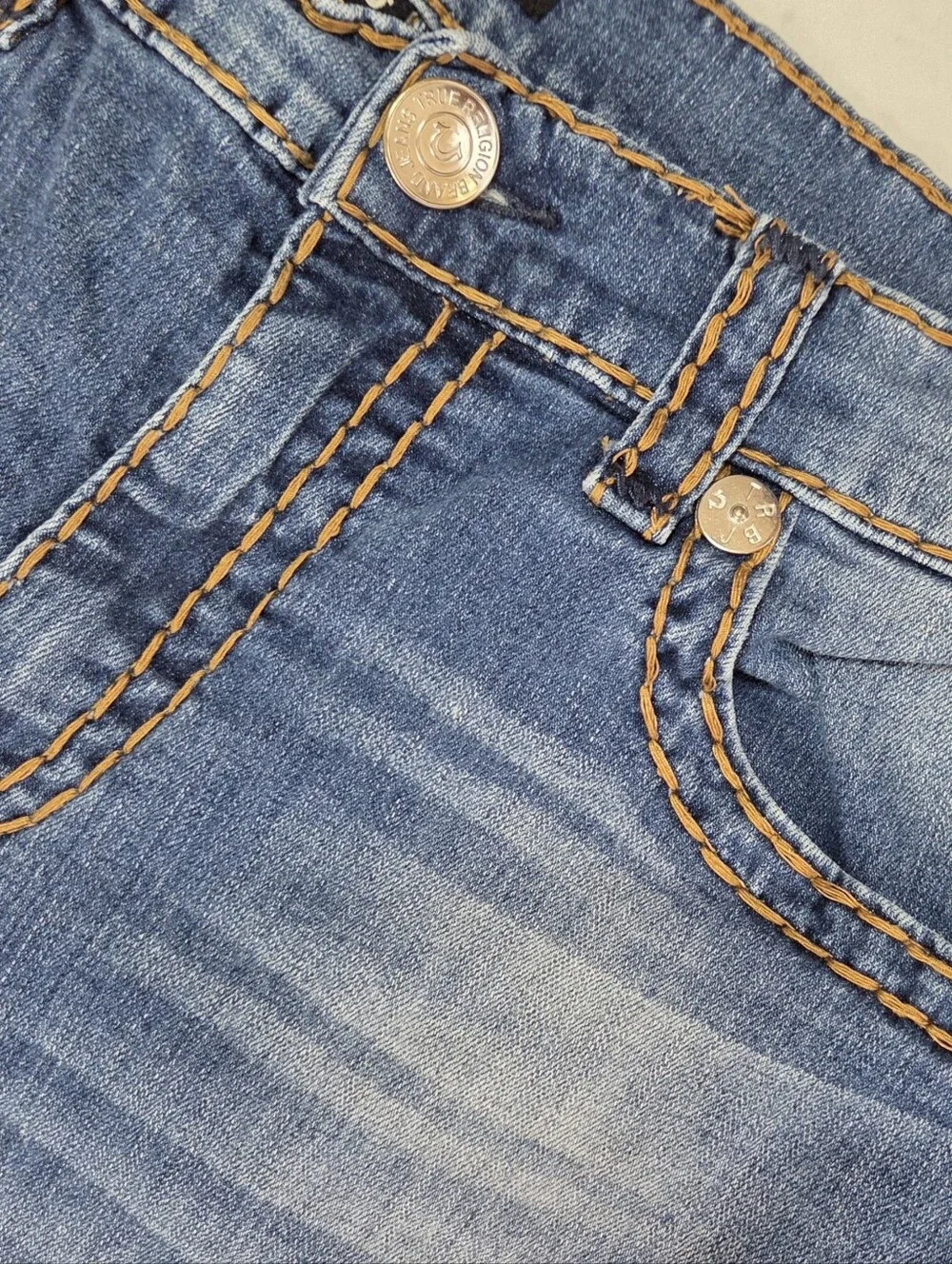 True Religion Geno Super T Relaxed Slim Jeans Mens Size 38 Y2K Streetwear Style